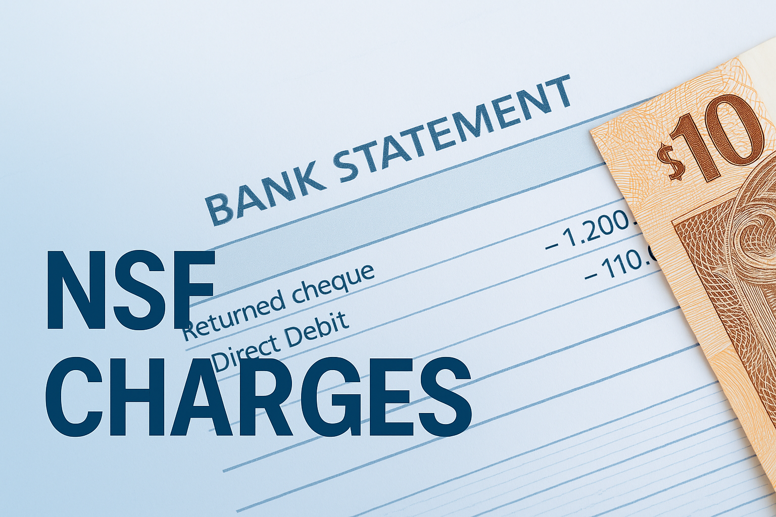 NSF Charges on Business Bank Statements